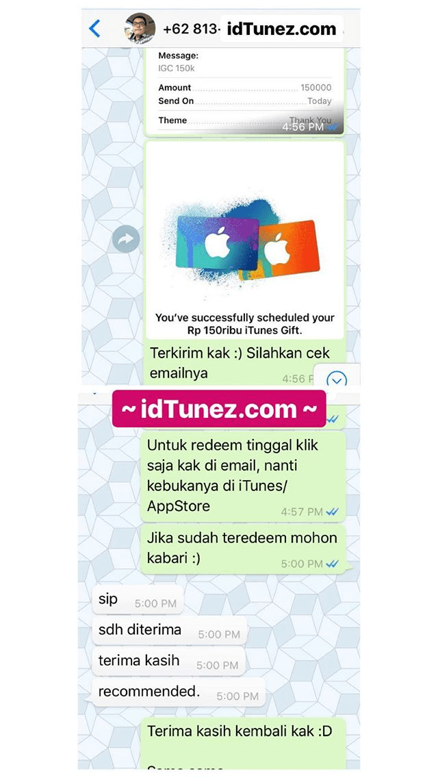 idTunez Testimonial